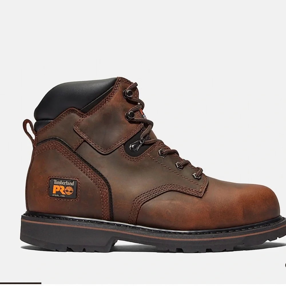 Timberland PRO Men's Dark Brown Leather Boots
